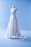 401W022 MR A Line Lace Long Waist Crystal Bust Wedding Dress Designer Malaysia