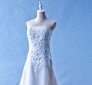 401WL002 MM A Line Lace Floor Length 1 Top Malaysia Wedding Dress Designer Rental