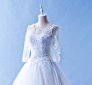 408W14 MM Princess Long Sleeves Top Malaysia Wedding Dress Designer Rental