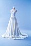 504W04 CS Illusion Neck Duchesse Wedding Dress Designer Malaysia