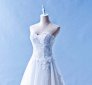 412W12 XJ Aline Full Lace  Sweet Heart no Belt Floor Top Malaysia Wedding Dress Designer Rental