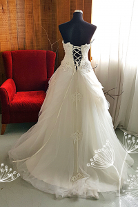 502W18 XJ Sweet Heart 3D Floral Motif Princess b