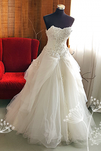 502W18 XJ Sweet Heart 3D Floral Motif Princess a RM350