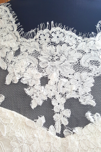 13 Minimalist Long sleeves Duchess Satin French Alencon Corded Lace A line Princess Beading Wedding Dress Gaun Baju Pengantin Muslimah Kahwin Nikah Sanding Malaysia Kuala Lumpur Petaling Jaya Rental  Sewa