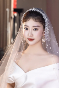 71 VTCMa013 Bride Wedding Veil Plain Soft Tulle Veil Short Long Cathedral FingerTip Full French Lace/Veil Tudung Pengantin Nikah Sanding Wedding Dress Kahwin Malaysia