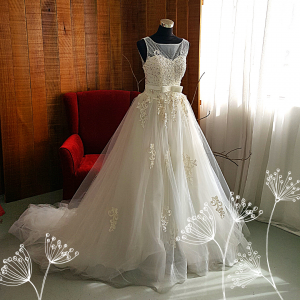 601W05 AD Illusion Neck Princess a RM500