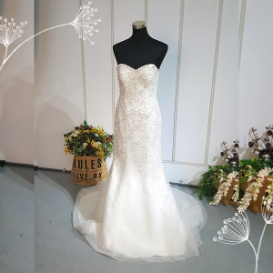 610CCW04 Sweet Heart Fully beaded sequin Trumpet d RM2800