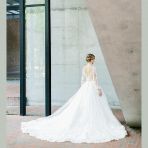 608LL08 LL Sundus Rose Long Sleeves Princess  5 Princess Wedding Gown Malaysia, Petite Bridal Wedding Dress rental Kuala Lumpur, 