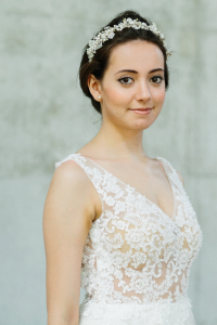 608LL09 LL Raychelle Strap ilusion bodice lace overlay 8 Full lace wedding dress malaysia, Petite Bridal Wedding Dress rental Kuala Lumpur, Sexy Wedding Gown Malaysia, 