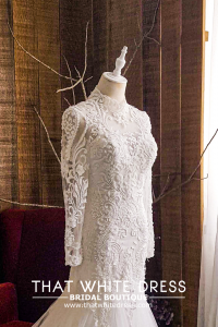 910LLW07 Darla LS baroque trumpet b Baju Majlis Kahwin Nikah Sanding Malaysia tempah sewa