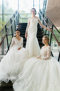 3 Bride Wedding Gown Premium Designer Malaysia rental