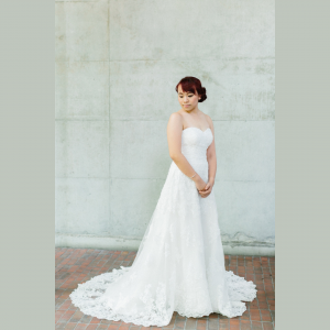 610LLW02 LL Madeline Sweet Heart A line 3 Petite Bride Malaysia, Wedding Ballgown rental Malaysia, Bridal Dress Rental Malay Kuala Lumpur Rental, 