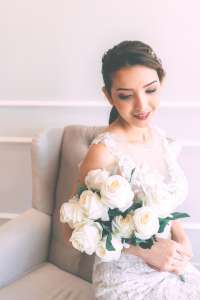 711LLW03 Mischa Boatneck illusion neckline in trumpet Alencon Chantilly lace 1 ROM wedding dress rental Malaysia, Simple wedding dress malaysia, ROM wedding gown Kuala Lumpur, Garden wedding reception Malaysia, 