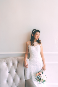 77LLW01 LL Amber Illusion Boat Neckline Trumpet cut 1 Simple wedding dress malaysia, ROM wedding gown Kuala Lumpur, 