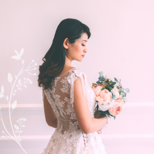 711XNW04 Belle Beige Sleeveless Illusion floral bodice A line 3 Church Bride Malaysia, Bride Engagement Dress Rental Malaysia, Bridal Dress Rental Malay Kuala Lumpur Rental, ROM wedding dress rental Malaysia, 