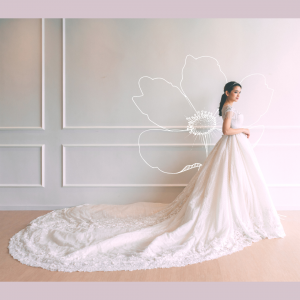 Evening Dress 711XNE06 Champagne stripe sequin Princess 8 Sexy Wedding Gown Malaysia, Romantic wedding dress Malaysia, Garden wedding reception Malaysia, 