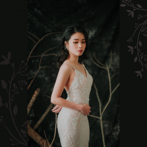 201RYW03 Sophia Skin Spag Baroque full lace trumpet 2 Sexy Wedding Gown Malaysia, Romantic wedding dress Malaysia, Garden wedding reception Malaysia, 