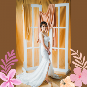 77LLW04 LL Gracia Sweet Heart Floral motif trumpet with detachable one shoulder e Sexy Wedding Gown Malaysia, Romantic wedding dress Malaysia, Garden wedding reception Malaysia, 