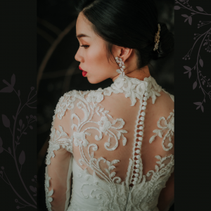 910LLW07 Darla LS baroque trumpet 6 Mermaid wedding dress,Long Sleeves Bridal Dress Malaysia Rental, Gaun Kahwin Malaysia sewa, Wedding Gown Designer Malaysia, 