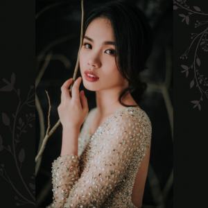 Evening Dress XN71E06 Champagne Long Sleeves Full Sequined Trumpet 1 Long Sleeves Wedding Dress Rental Malaysia, Pengantin Muslimah Malaysia, Muslim Bride Malaysia, Church wedding dress long Sleeves Malaysia, 